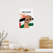 Sparen Palestina Poster (Keuken)
