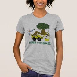 Sparen regenwoud Plant Trees Earth Day Eco T-Shirt