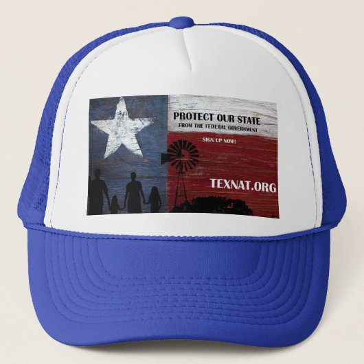 Sparen Texas van federale gvt Trucker Pet (Voorkant)