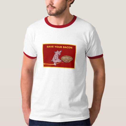 Sparen Uw Bacon T-shirt (Voorkant)