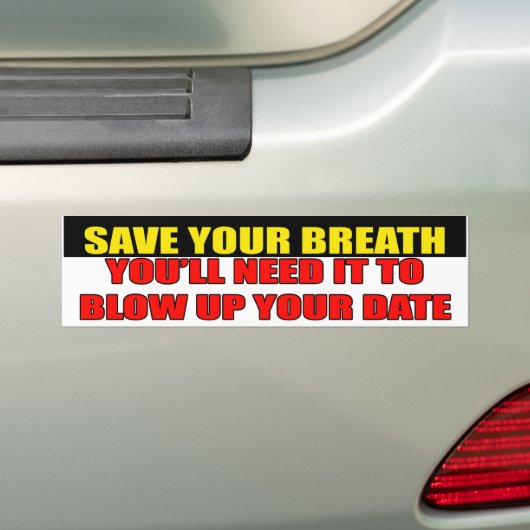Sparen Uw Bumpersticker van de Grote (Op auto)