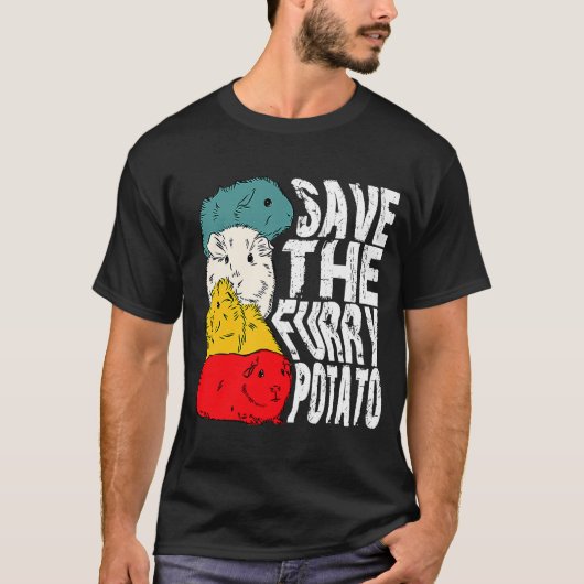 sparen van de drijfmest van de aardappel ( huisdi t-shirt (Voorkant)