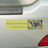 Sparen Wilde Natuur - Marsh Antwren Bumpersticker (Op auto)