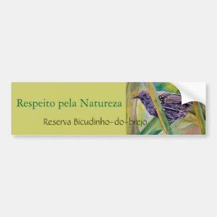 Sparen Wilde Natuur - Marsh Antwren Bumpersticker