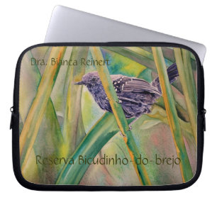 Sparen Wilde Natuur - Marsh Antwren  Laptop Sleeve
