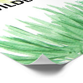 Spares Trees Conserve Environmental Animal Habitat Poster (Hoek)