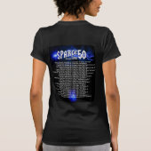 Sparge 50 Woman's Back T-shirt (Achterkant)