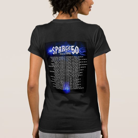Sparge 50 Woman's Back T-shirt (Achterkant)