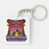 SparhawkGames + Dojo Squad logo keyring Sleutelhanger (Achterkant)