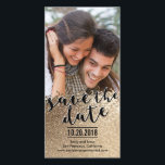 Sparing Love Save the Date Photo Cards<br><div class="desc">Deze kic en moderne fotokaarten vragen uw gasten om de datum voor uw grote dag op te slaan. Beschikbaar in andere kleuren (de verzoeken van de douanekleur zijn welkom!).</div>