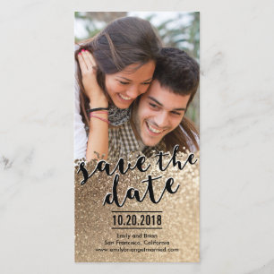Sparing Love Save the Date Photo Cards