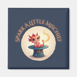 Spark a Little Mischief - Magische Drakenmagneet Magneet