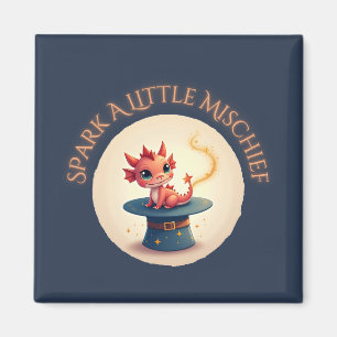 Spark a Little Mischief - Magische Drakenmagneet Magneet