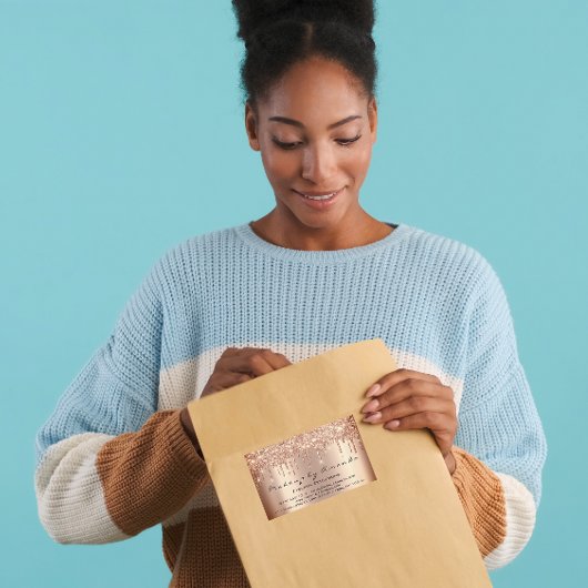 Spark Extension Makeup Beauty Salon Microblading Rechthoekige Sticker