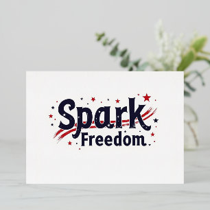 Spark Freedom Party Uitnodiging