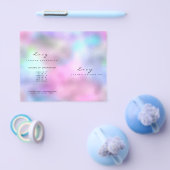 Spark Glitter Makeup Eyelash Printerbrochure Ombre Flyer (Enkel)