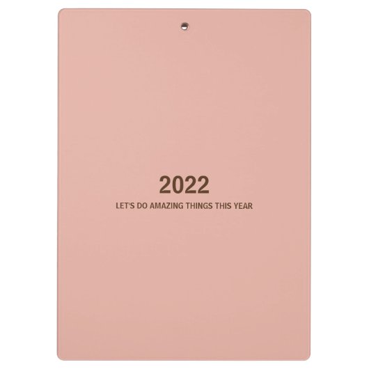 Spark Gold Pink Marble Klembord (Achterkant)