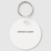 "Spark Joy Cat Keyring – Pastel Schattigee estheti Sleutelhanger (Achterkant)