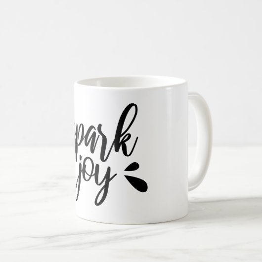 Spark Joy Gift Koffiemok (Voorkant rechts)