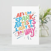 SPARK KAART (Staand voorkant)