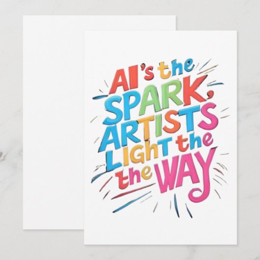 SPARK KAART (Voorkant / Achterkant)