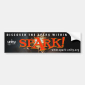 SPARK! Ministeries Bumpersticker (Voorkant)
