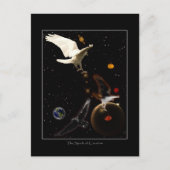 "Spark of Creation" White Raven Gifts Briefkaart (Voorkant)