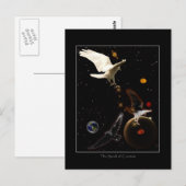 "Spark of Creation" White Raven Gifts Briefkaart (Voorkant / Achterkant)