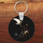 "Spark of Creation" White Raven Gifts Sleutelhanger (Voorkant)