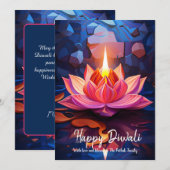 Spark of Grace Diwali card Kaart (Voorkant / Achterkant)