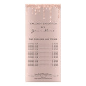 SPARK-Roos voor kenmerkende prijslijst Reclamekaart (Voorkant)