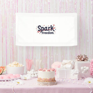 Spark Vrijheid Patriottische Banner