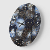 Sparkat rond de muur grote klok (Hoek)