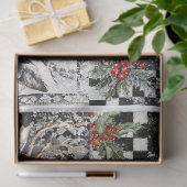 Sparke Deer Squares, Rendieren Tissuepapier (Geschenk)