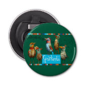 Sparkeeta flesopener button flesopener (Voorkant)