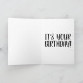 SPARKEL HET IS UW BIRTHDAY-KAART KAART (Binnen)