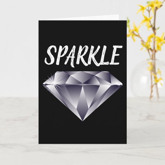 SPARKEL HET IS UW BIRTHDAY-KAART KAART (Gele Bloem)