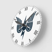 Sparker Badge Horloge Ronde Klok (Hoek)