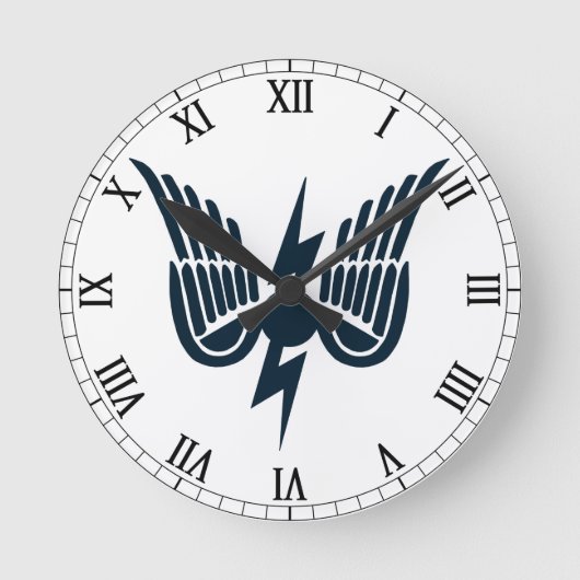 Sparker Badge Horloge Ronde Klok (Voorkant)