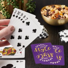 SPARKER UW STIJL POKERKAARTEN