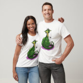 Sparkie the Dragon hr T-shirt (Unisex)