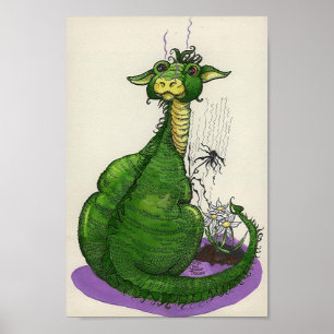Sparkie the Dragon Poster