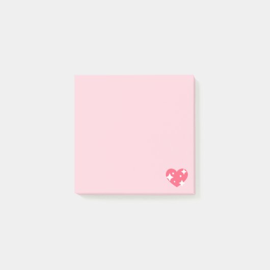 Sparking Emoji Heart Post-it® Notes (Voorkant)