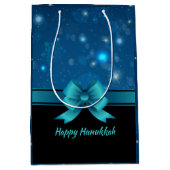 Sparking Hanukkah Medium Cadeauzakje (Voorkant)