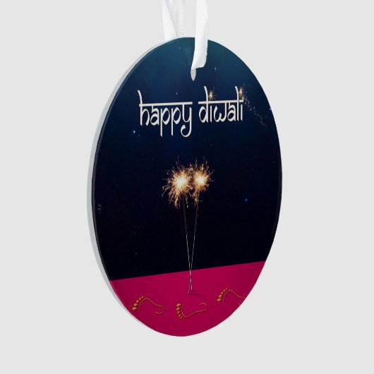 Sparking Happy Diwali - Ornament (voorkant)