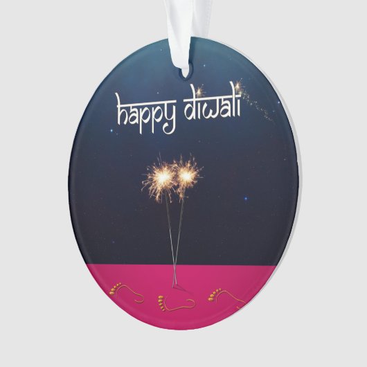 Sparking Happy Diwali - Ornament (voorkant)