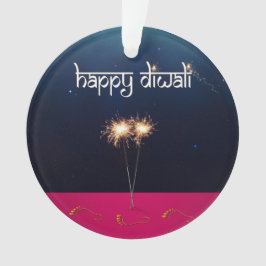 Sparking Happy Diwali - Ornament