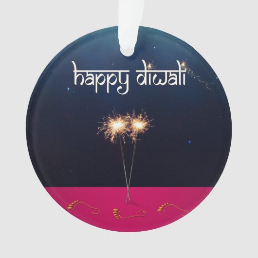 Sparking Happy Diwali - Ornament (voorkant)