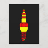 Sparking Plug Briefkaart (Voorkant)