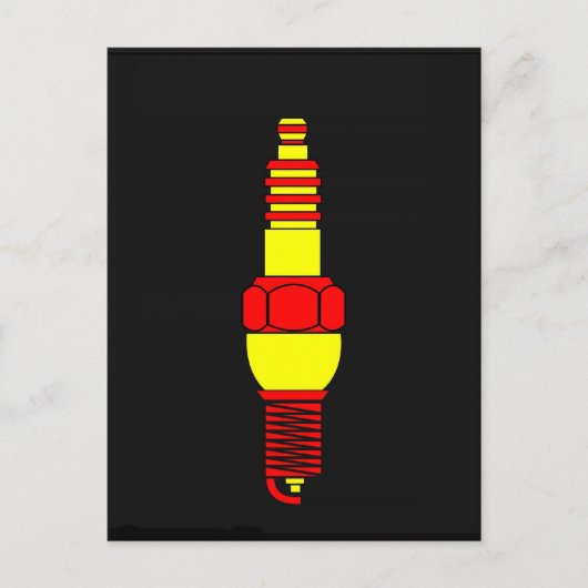 Sparking Plug Briefkaart (Voorkant)
